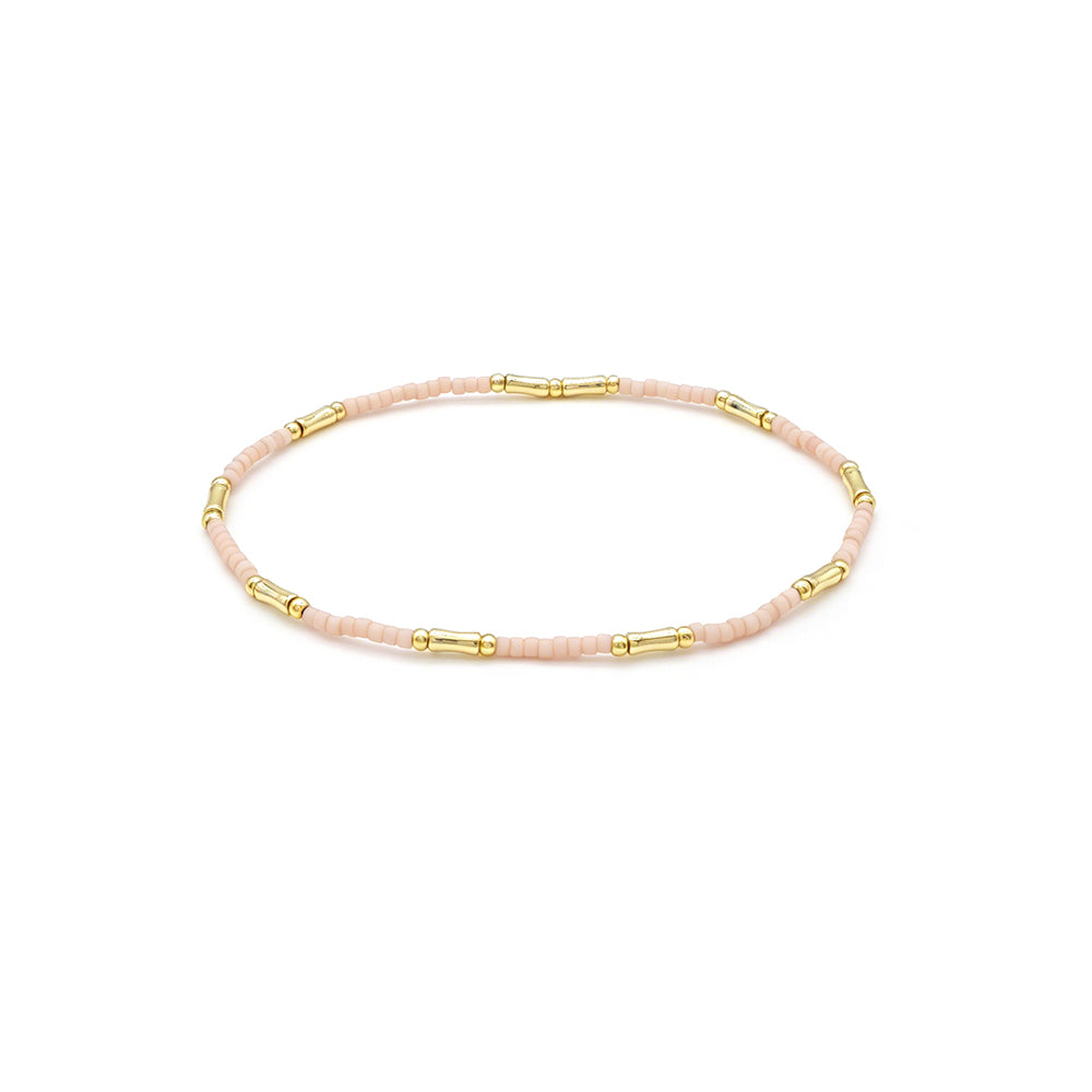 Handmade Multi-colour Miyuki Beads Elastic Bracelet Jewely Set