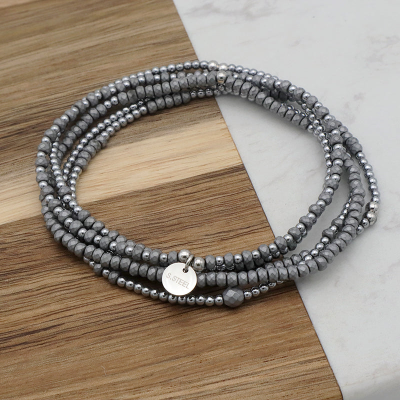 Customized Factory Manufacture Handmade Wholesale Good Quality Oem Jewelry Custom Charms Beaded Men Bracelet Sets