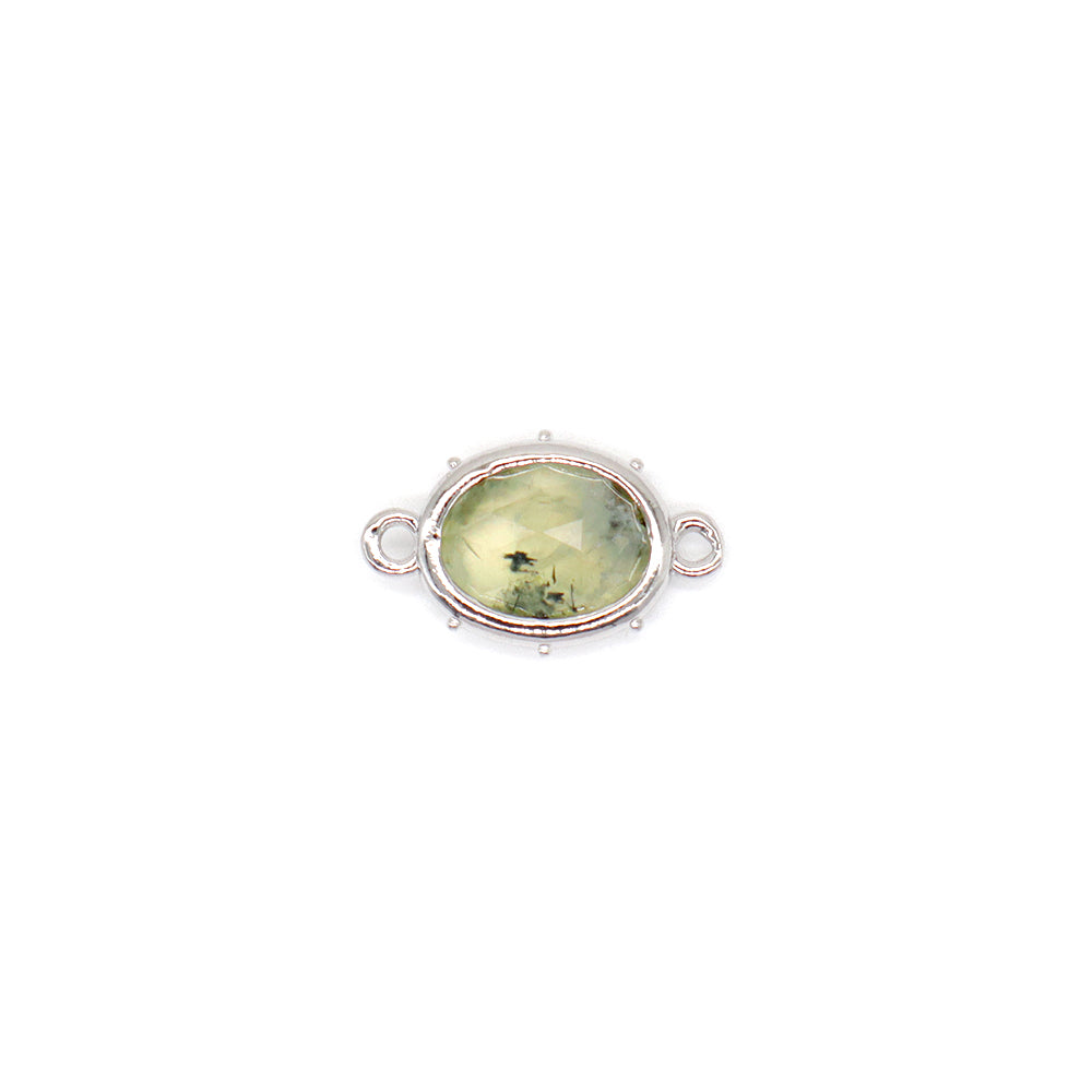 Good Quality Charm Jewelry Wholesale Custom Natural Stone Charm With Brass