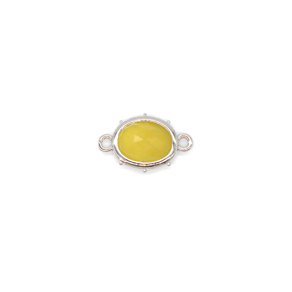 Good Quality Charm Jewelry Wholesale Custom Natural Stone Charm With Brass