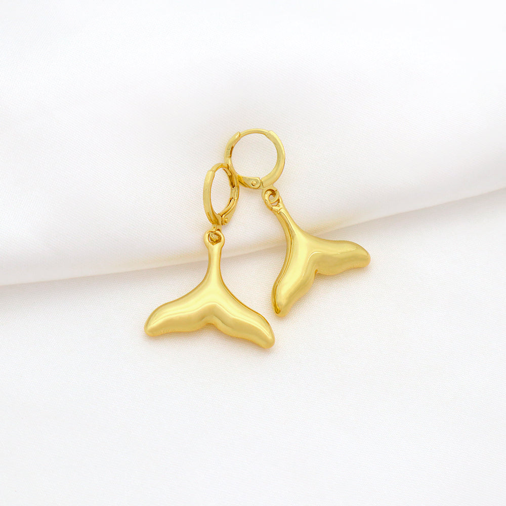 Handmade Custom Brass Earrings