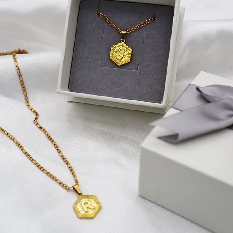 Handmade Custom Brass pendant necklace