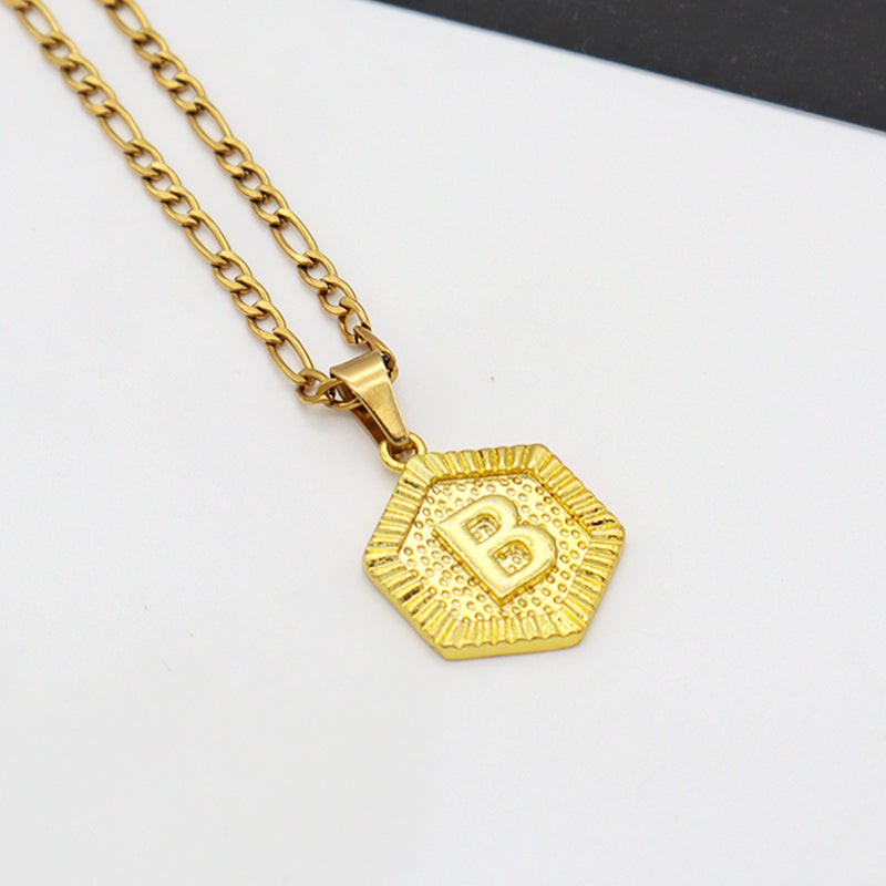 Handmade Custom Brass pendant necklace