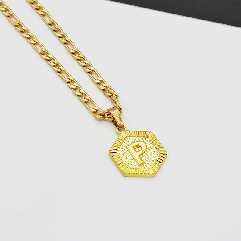 Handmade Custom Brass pendant necklace