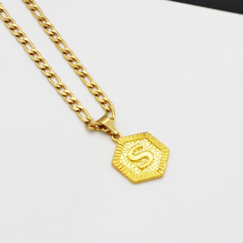 Handmade Custom Brass pendant necklace