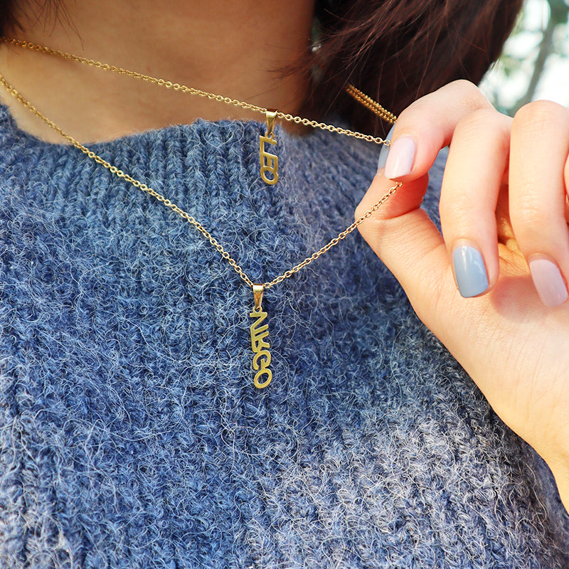 Handmade Custom stainless steel necklace