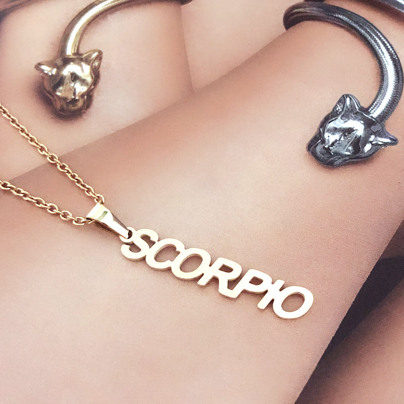 Handmade Custom stainless steel necklace