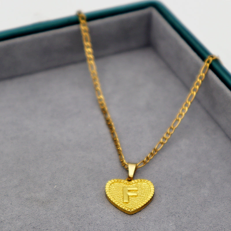 Handmade Custom Brass pendant with CZ necklace