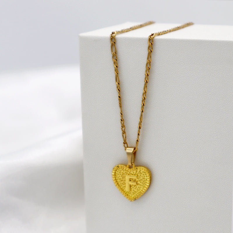 Handmade Custom Brass pendant with CZ necklace