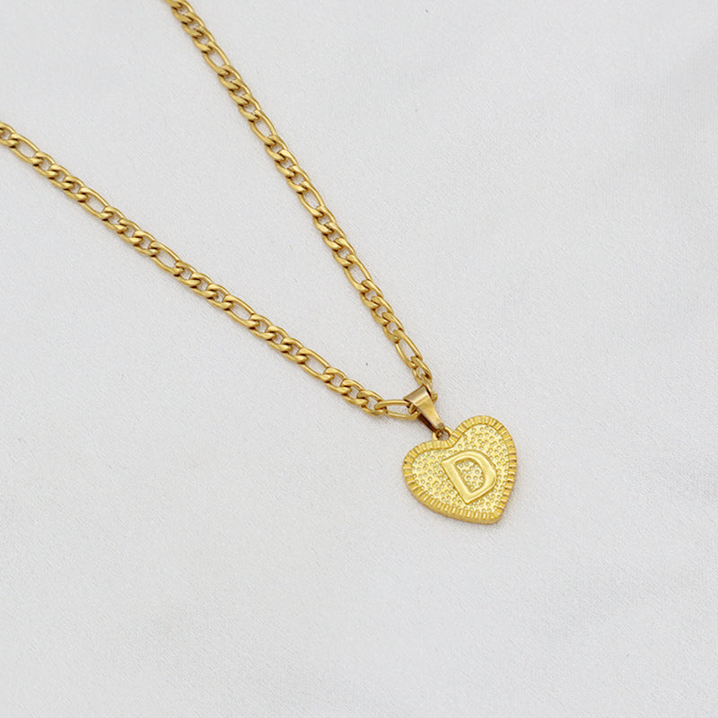 Handmade Custom Brass pendant with CZ necklace