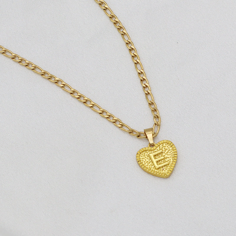 Handmade Custom Brass pendant with CZ necklace