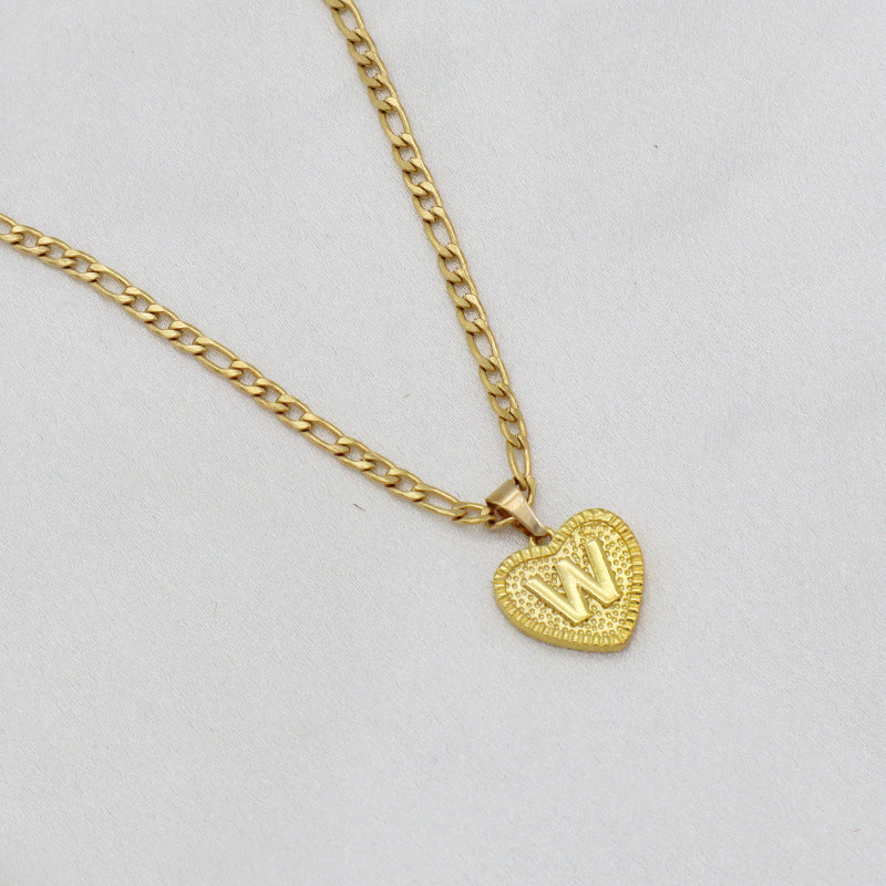 Handmade Custom Brass pendant with CZ necklace