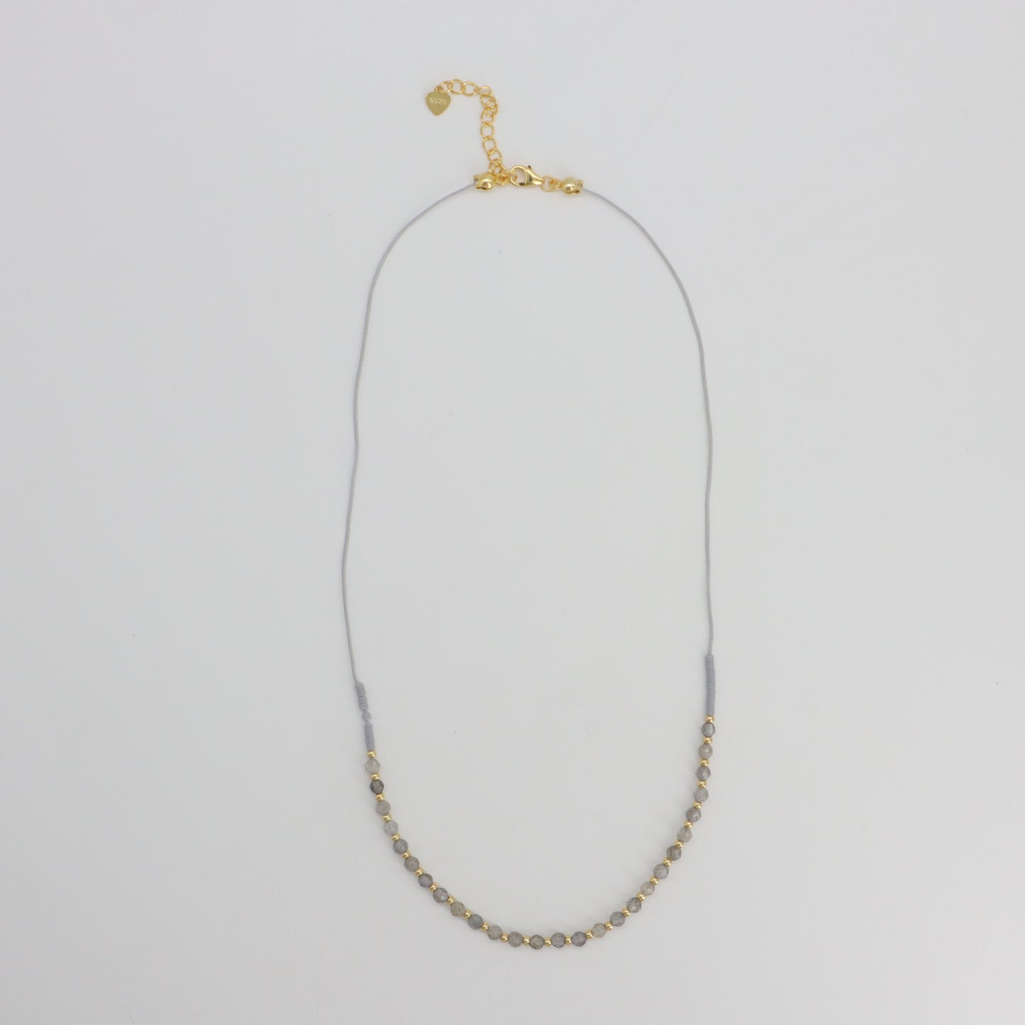 Custom Manufacture Factory Wholesale Adjustable Handmade Miyuki Beads Necklace Natural Stone 925 silver Necklace For Women