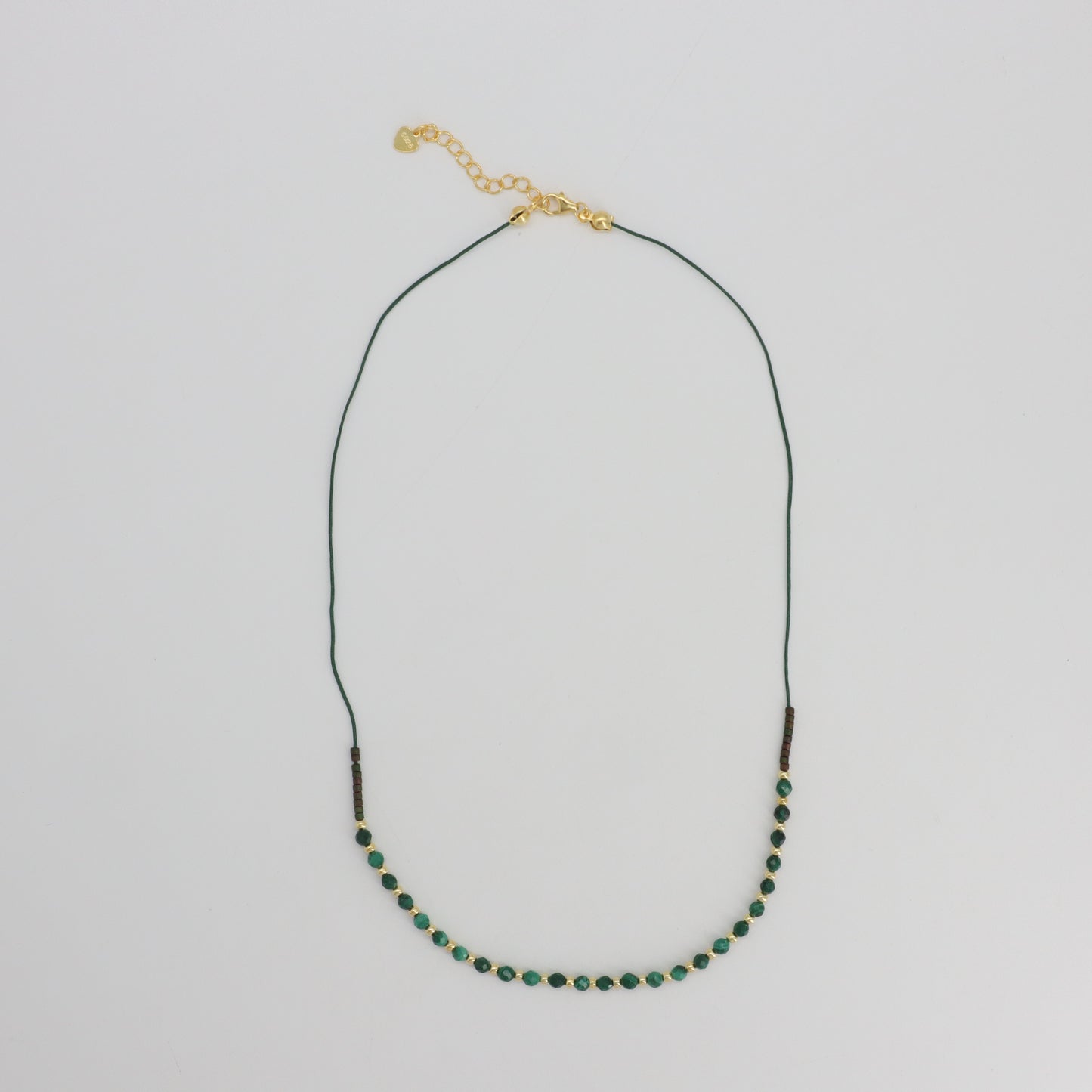 Custom Manufacture Factory Wholesale Adjustable Handmade Miyuki Beads Necklace Natural Stone 925 silver Necklace For Women