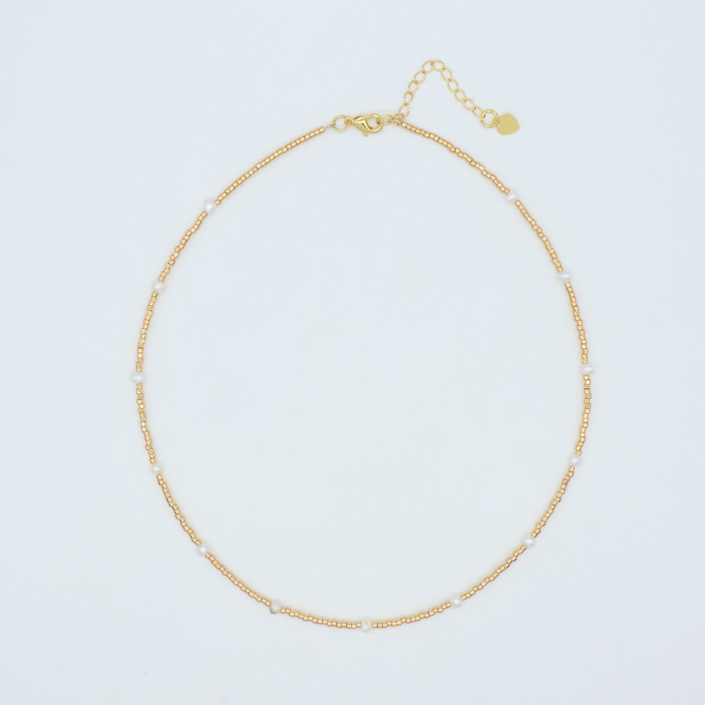 OEM Manufacture Factory Wholesale Handmade Custom Gold Plated Glass Crystal Natural Stone Africa Turquoise Beads Miyuki Necklace