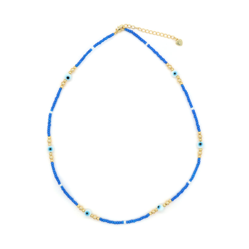 Wholesale OEM China Factory Fashion Handmade Custom Pendant Jewelry Seed Beads Necklace Gold Plated Fresh Water Pearl Necklace