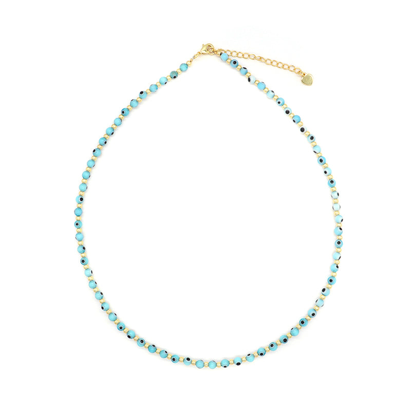 Wholesale OEM China Factory Fashion Handmade Custom Pendant Jewelry Seed Beads Necklace Gold Plated Fresh Water Pearl Necklace