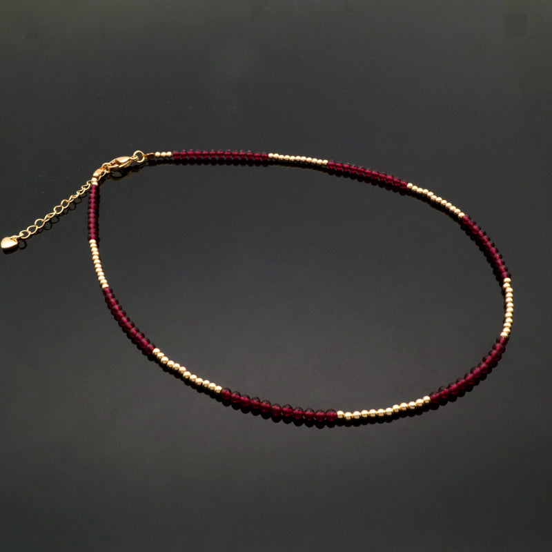 Factory Customized OEM Wholesale Manufacture Handmade Gold Plated Glass Crystal Beads Fresh Water Pearl Necklace