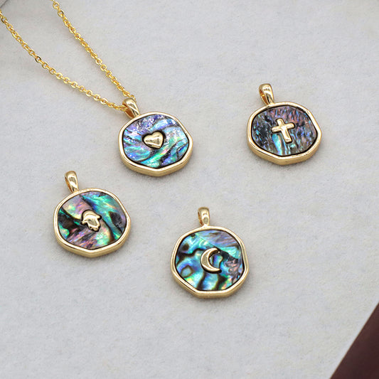 Custom Fashion Jewelry Custom Gold Plated Gold Plated Chain Shell Pendant Necklace For Women Gift