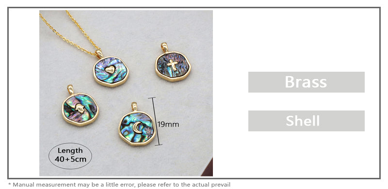 Custom Fashion Jewelry Custom Gold Plated Gold Plated Chain Shell Pendant Necklace For Women Gift
