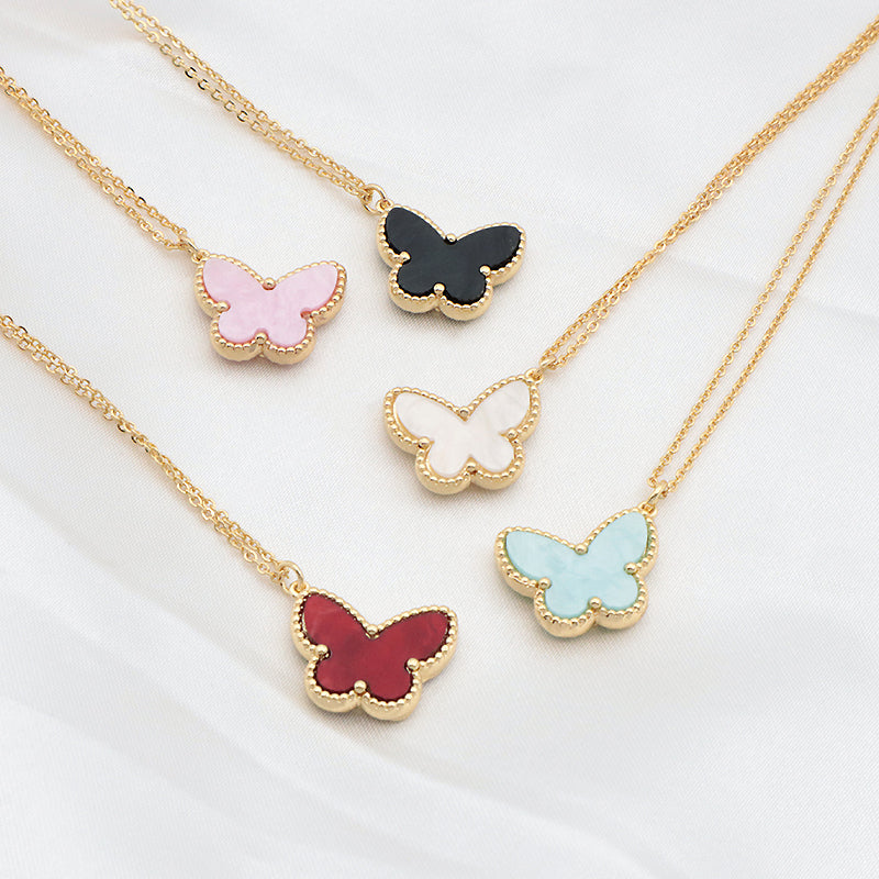 Customized New Factory Newest Wholesale Fashion Shell Pendant Gold Plated Chain Jewelry Brass Chain Necklace