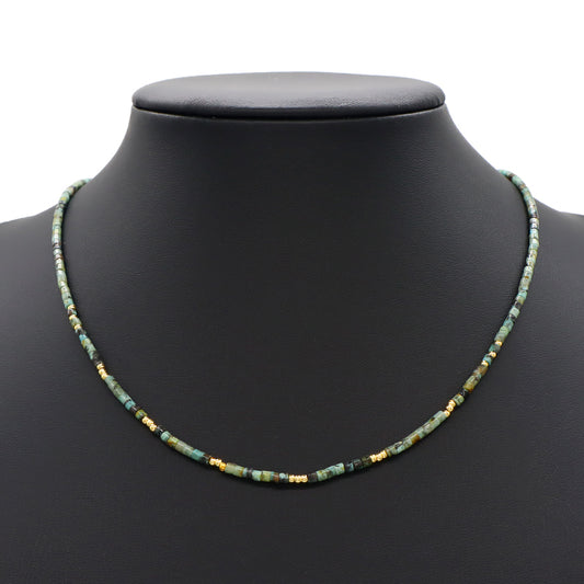 Handmade Natural Stone Beads Necklace Jewelry