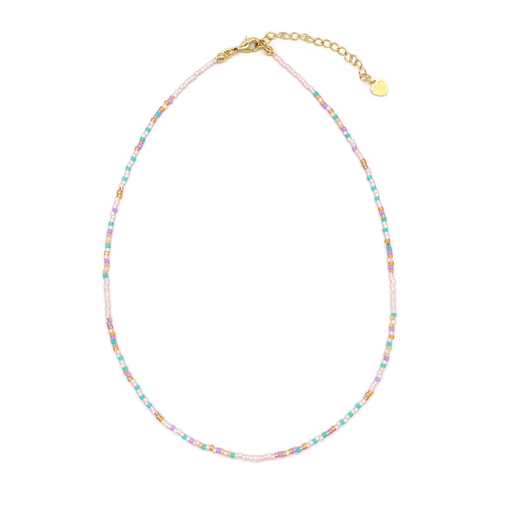 Custom Colour Mixture Miyuki Beads Necklace