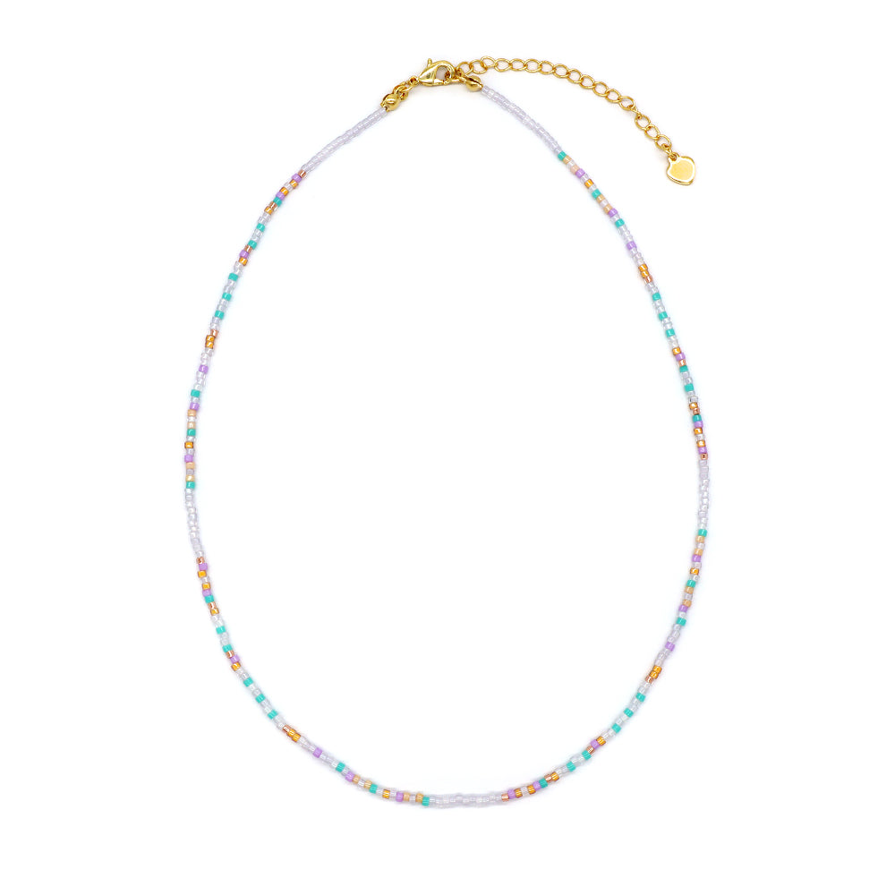 Custom Colour Mixture Miyuki Beads Necklace