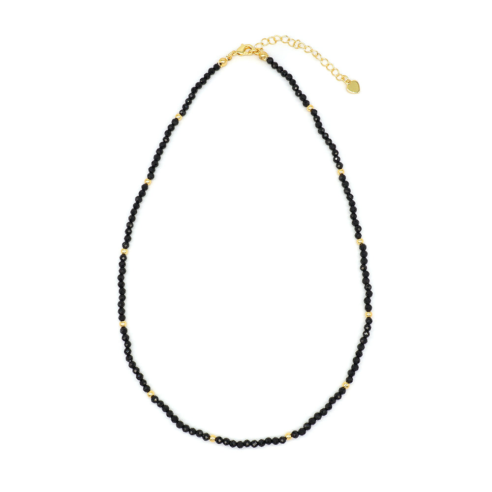 Handmade Custom Natural Stone Beads 925 Sterling Silver Jewelry Necklace