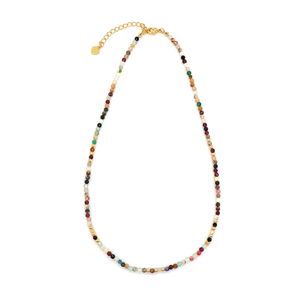 Handmade Custom Natural Stone Beads Jewelry Necklace