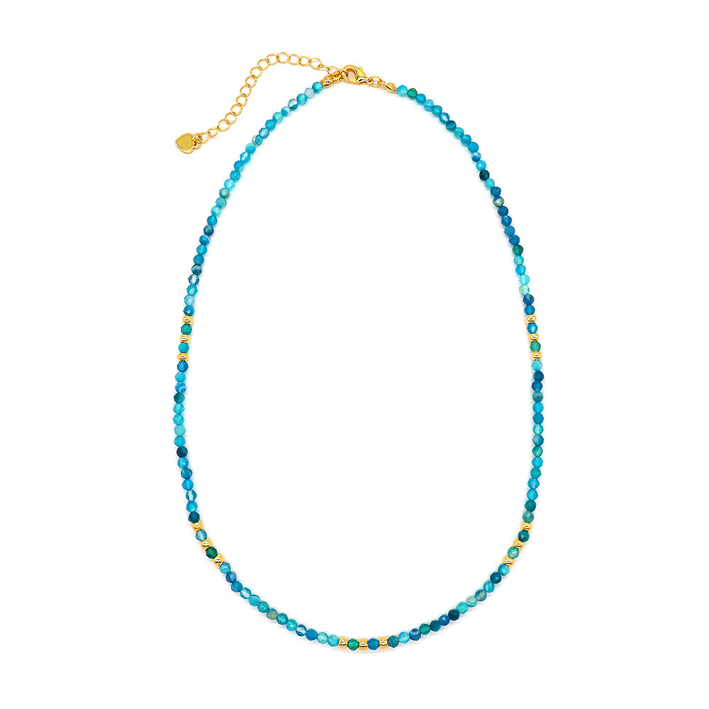 Handmade Custom Natural Stone Beads Jewelry Necklace