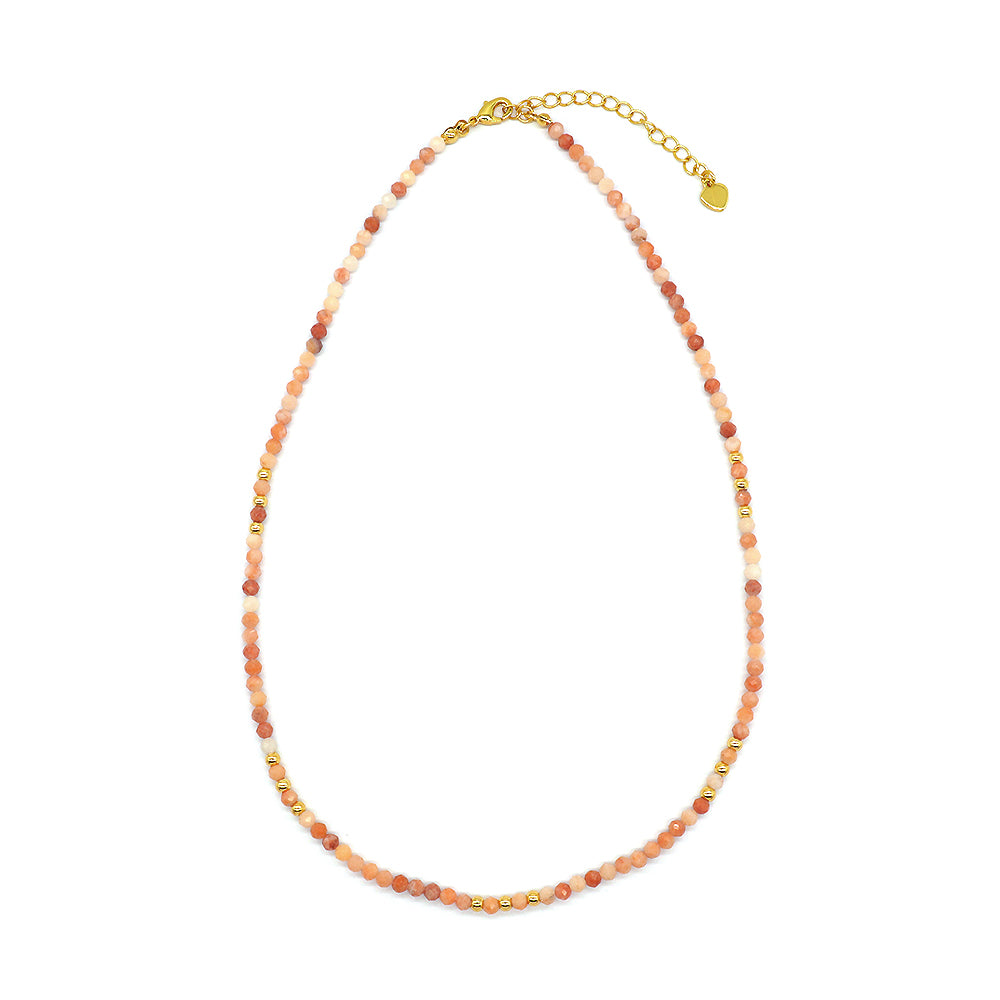 Handmade Custom Natural Stone Beads Jewelry Necklace