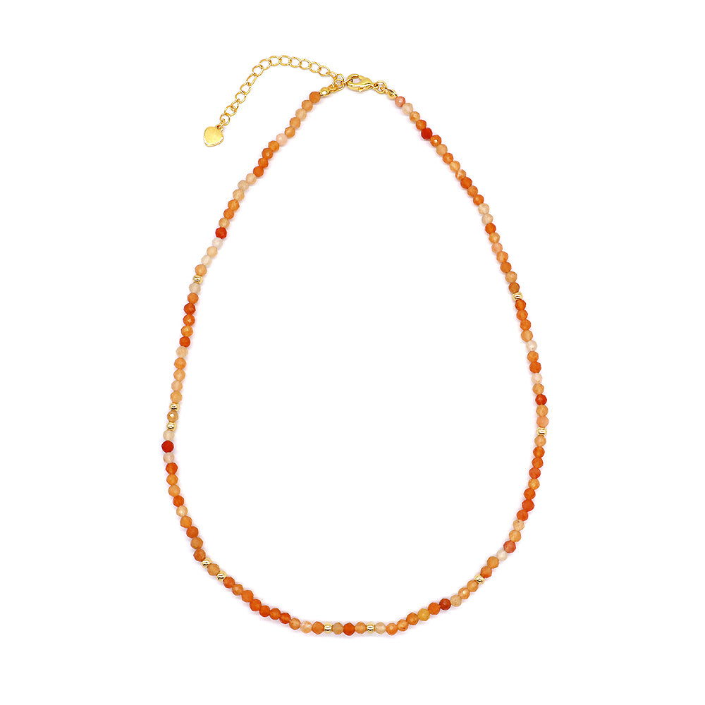 Handmade Custom Natural Stone Beads Jewelry Necklace