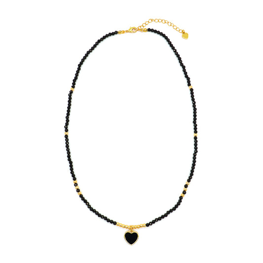 Handmade Custom Natural Stone Beads Jewelry Gold Plated Necklace