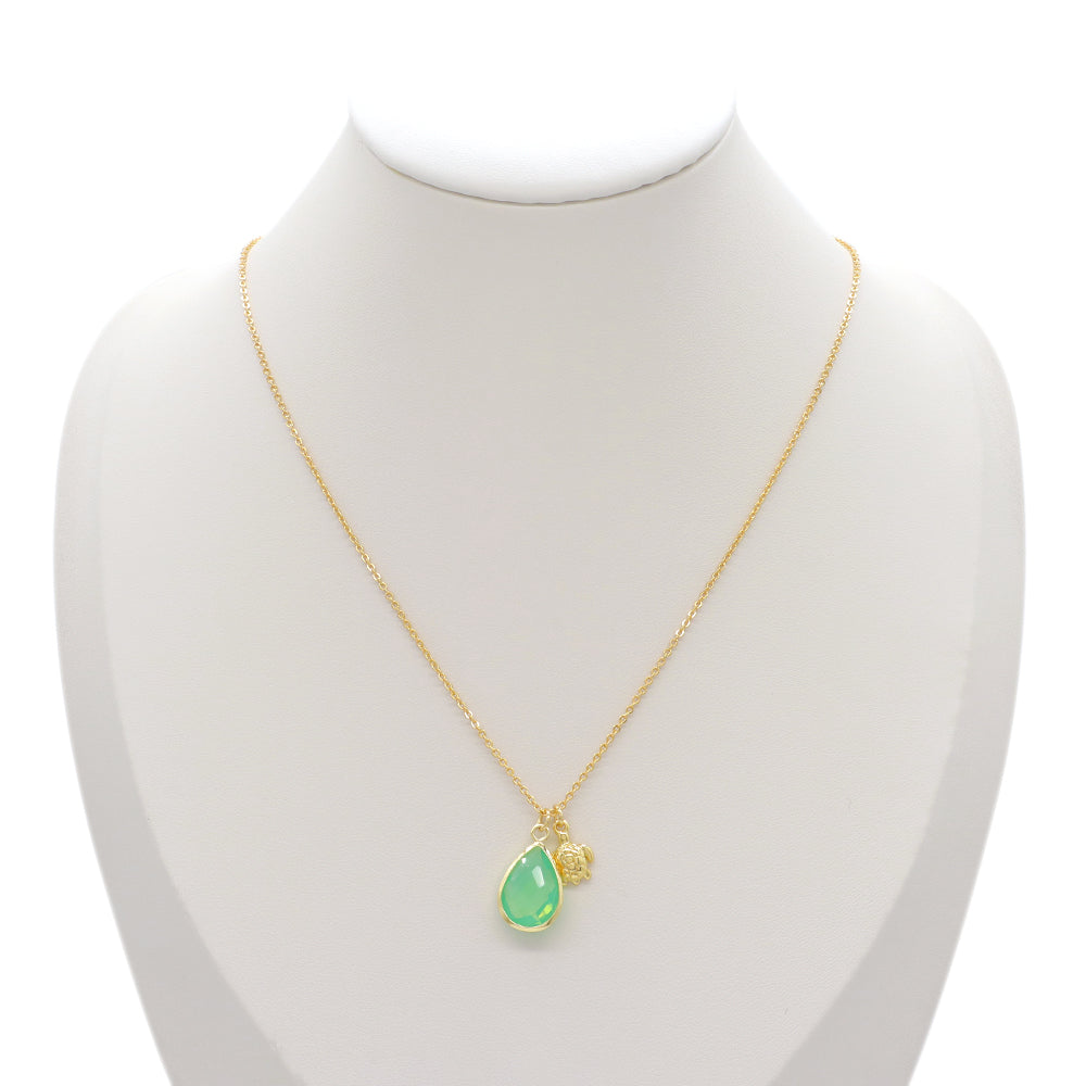 Handmade Custom Glass Crystal Pendant Necklace