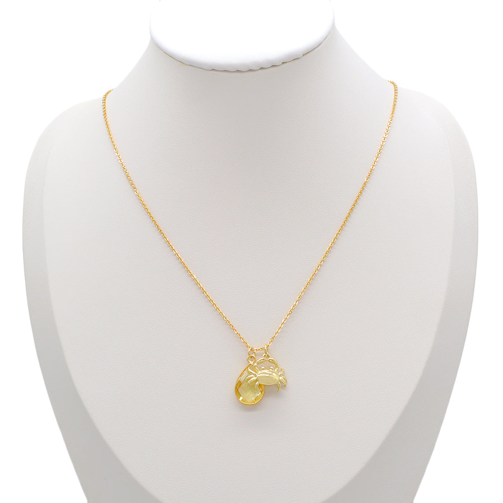 Handmade Custom Glass Crystal Pendant Necklace