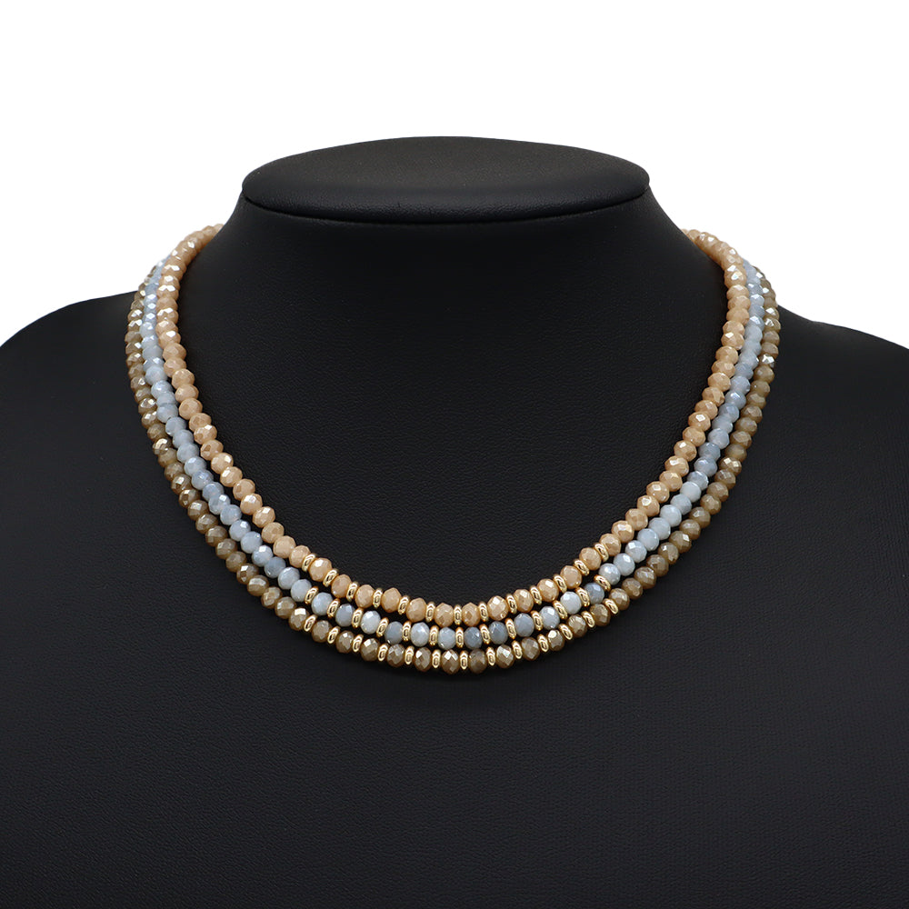 Handmade Custom Glass Crystal Necklace