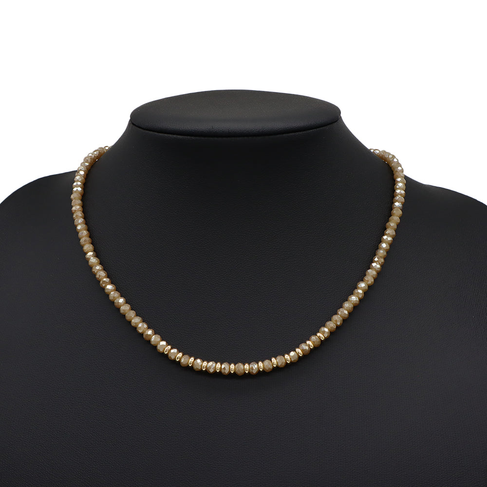 Handmade Custom Glass Crystal Necklace