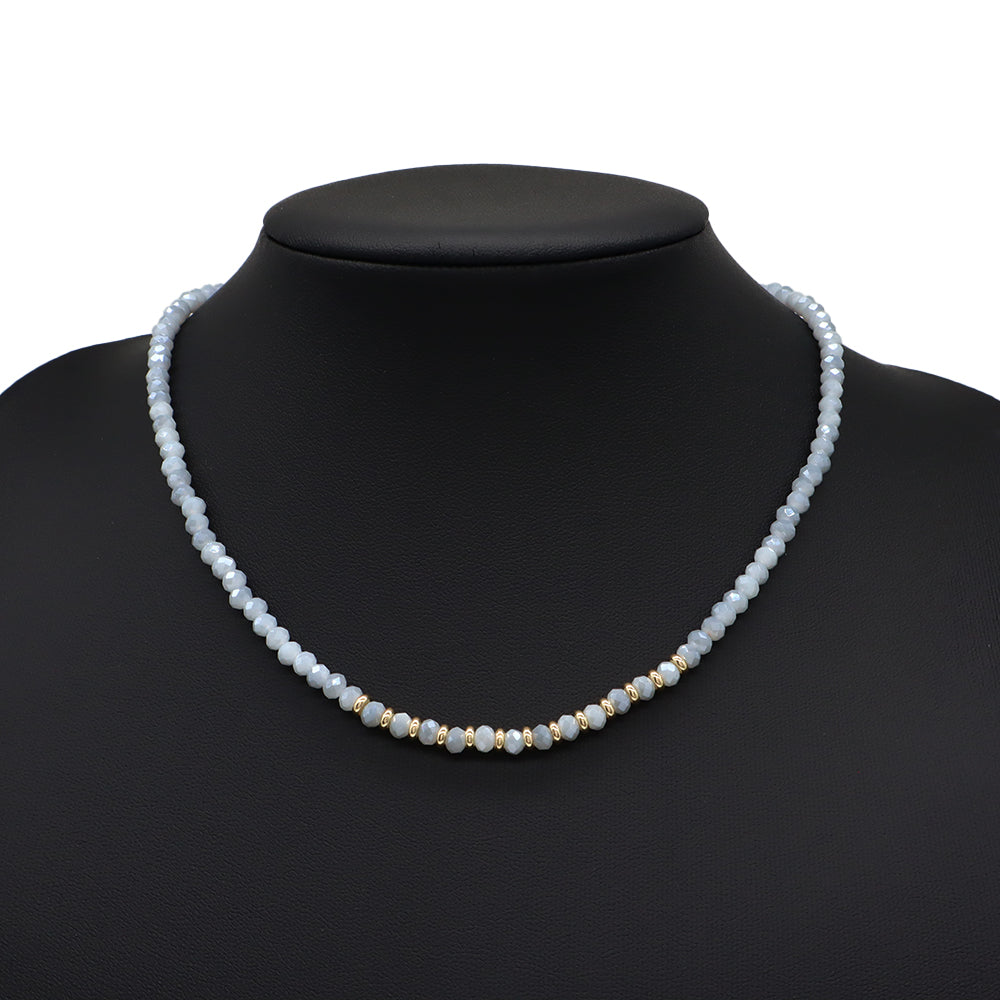 Handmade Custom Glass Crystal Necklace