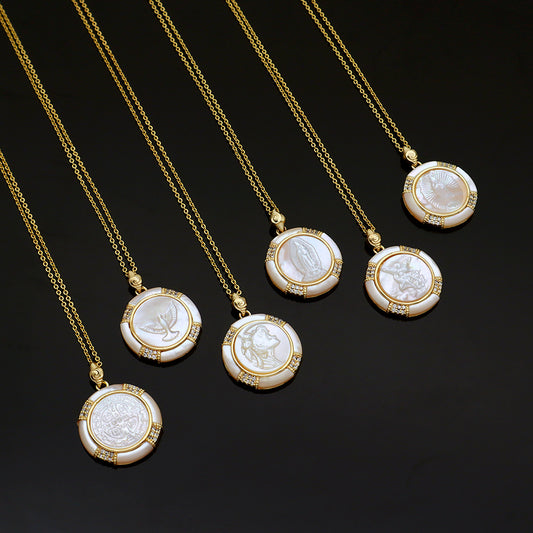 Handmade Custom Shell Pendant Necklace