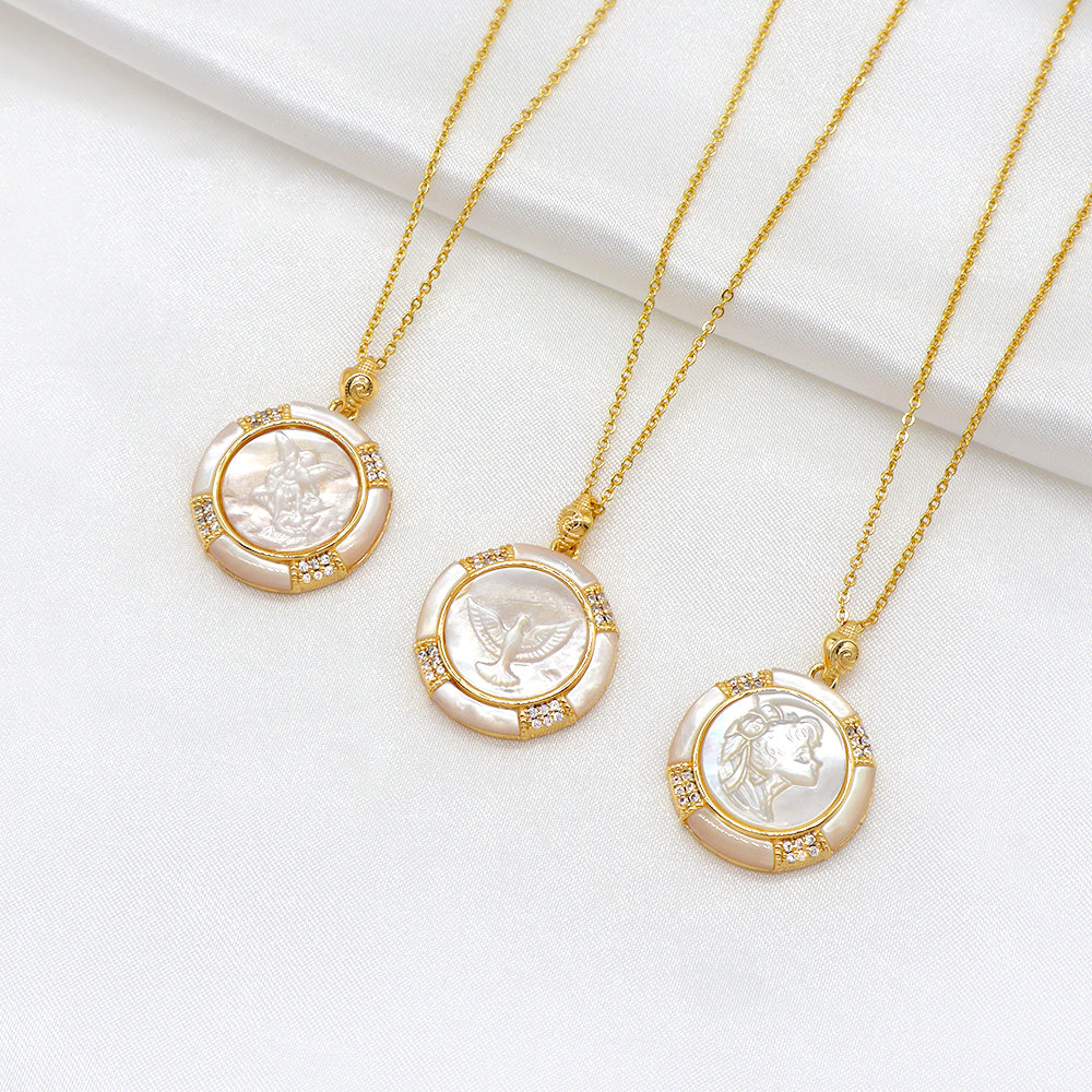 Handmade Custom Shell Pendant Necklace