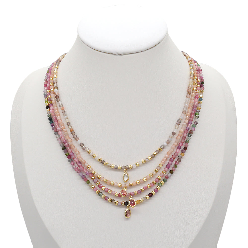 Handmade Custom Natural Stone Necklace