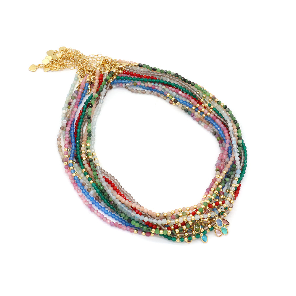 Handmade Custom Natural Stone Necklace