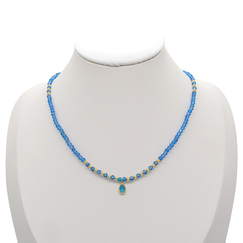 Handmade Custom Natural Stone Necklace