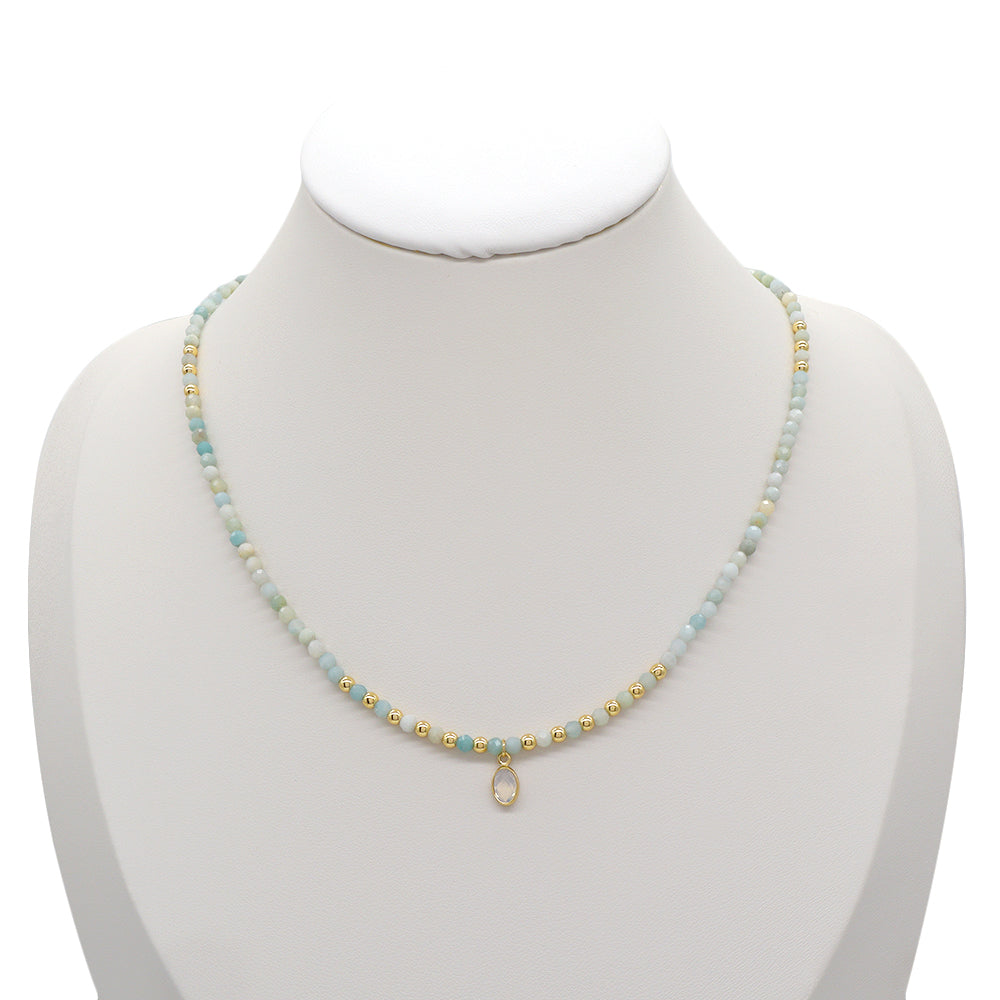 Handmade Custom Natural Stone Necklace