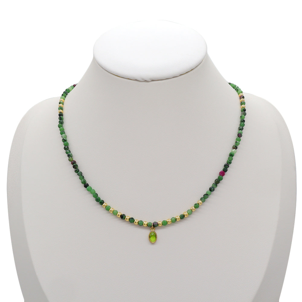 Handmade Custom Natural Stone Necklace