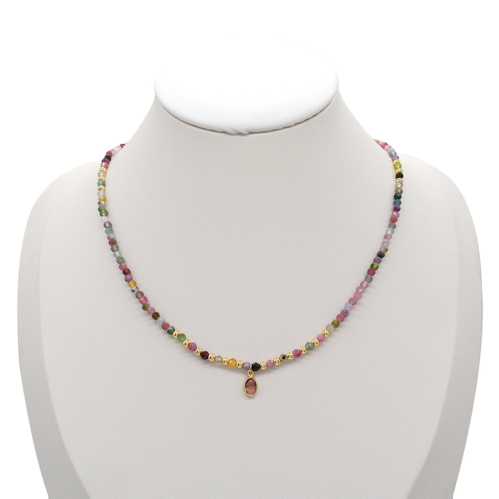 Handmade Custom Natural Stone Necklace