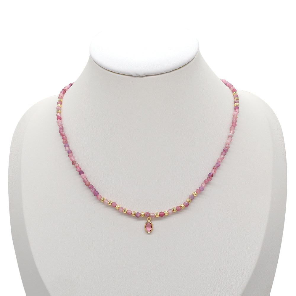 Handmade Custom Natural Stone Necklace