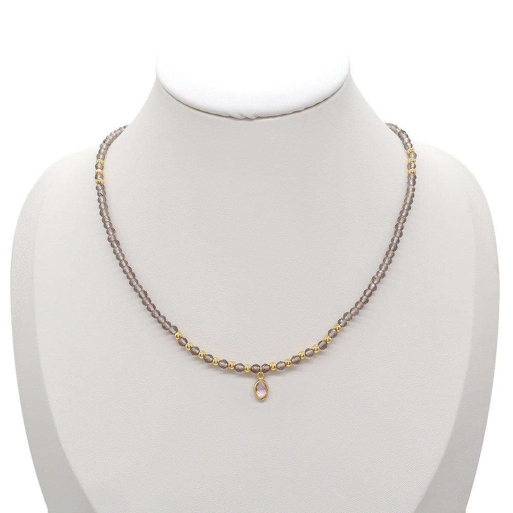 Handmade Custom Natural Stone Necklace