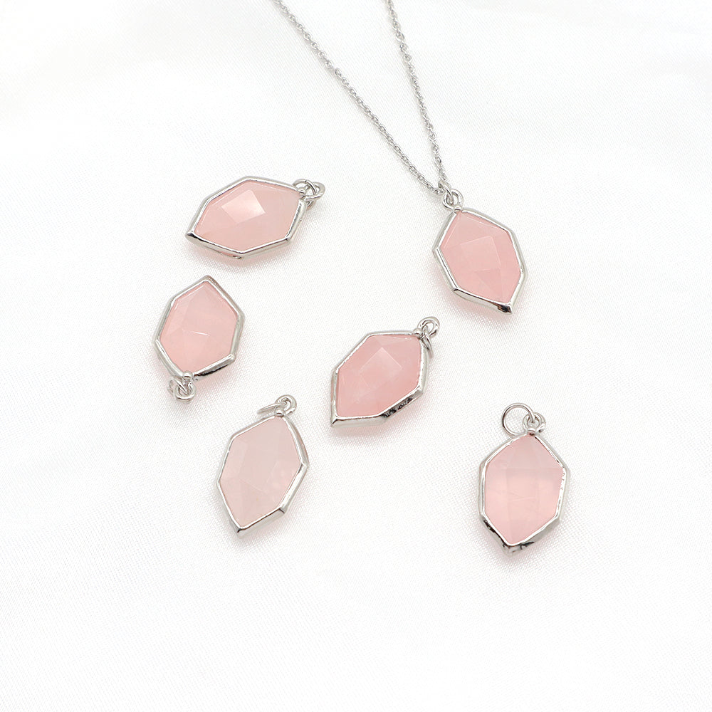 Handmade Custom Natural Stone Pendant Necklace